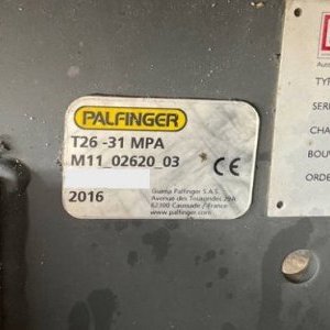 foto 8x2 DAF FAQ CF 410 + Palfinger 18tm